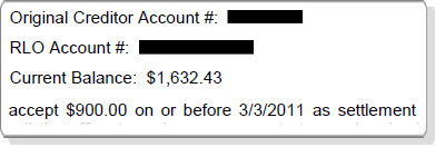 LH  Saved  $732.43 with First bank of Delaware