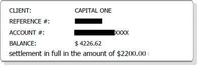 PB  Saved  $2027 with Capital One (Alliance One)