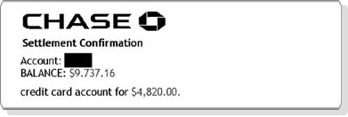 PC1  Saved  $4917.16 with CHASE