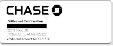 SA  Saved  $1281 with Chase Bank