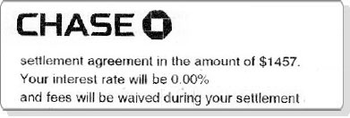 TPH  Saved  $2184.14 with chase ( IC Systems)