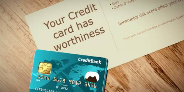 How does bankruptcy risk score affect your credit worthiness?
