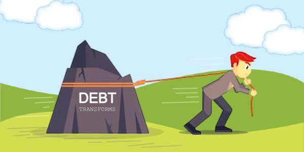 How debt transforms a student to a complete man and then a broke