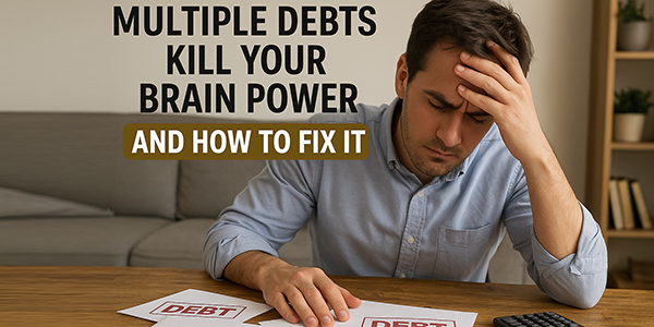 How Debt Shrinks Your Mind and Sabotages Financial Recovery