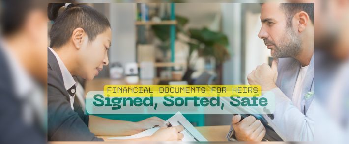 Tips to Organize Your Financial Paperwork for Your Heirs