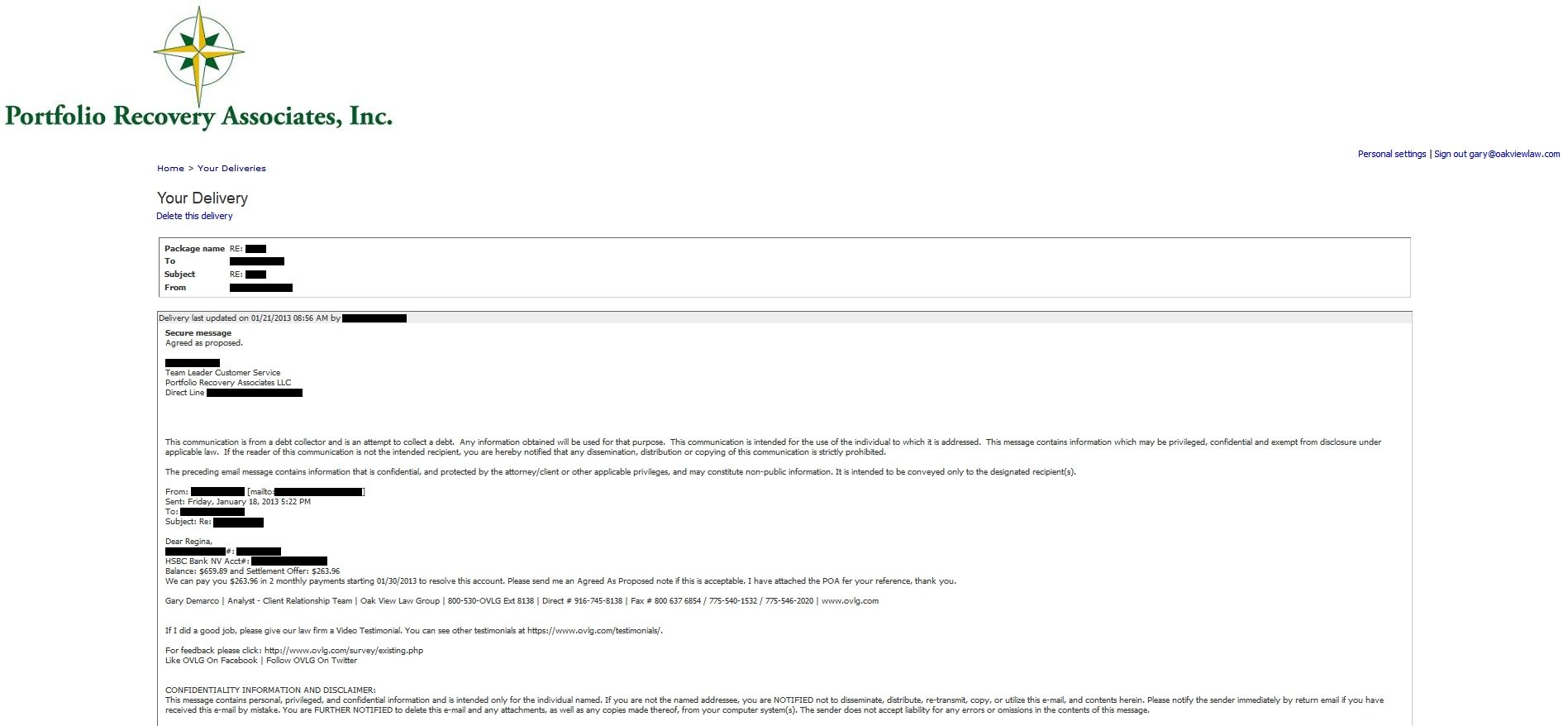 Portfolio Recovery Associates