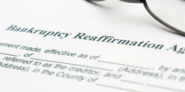 How to negotiate an upright reaffirmation agreement?