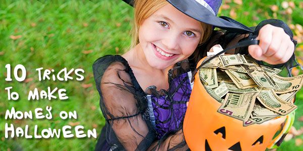 Halloween: 10 Tricks to make money instead of spending it
