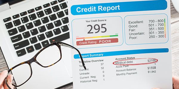 Medical debt accounts on credit reports: What you need to do!