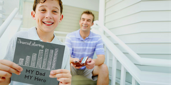 father's day father is my financial role model