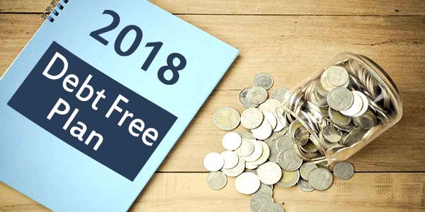 New Year - 8 Crucial steps to get debt free in 2018 