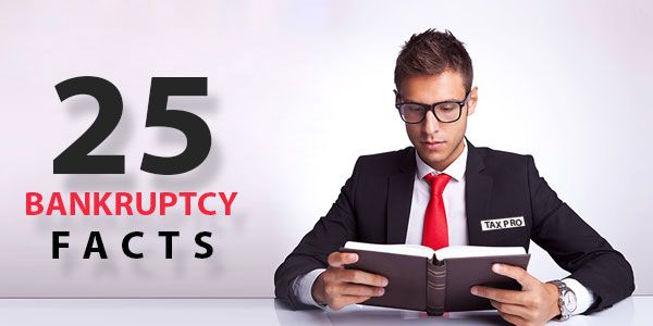 25 Tax facts you should know before filing bankruptcy