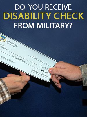 Think Before Receiving The Disability Check From The Military