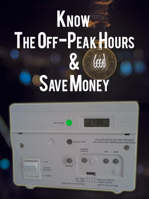 save electricity in the off-peak hour
