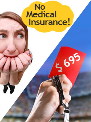 Buy a health insurance policy or face a penalty of $695