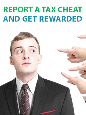 Submit form 211 to get a cash reward from the IRS