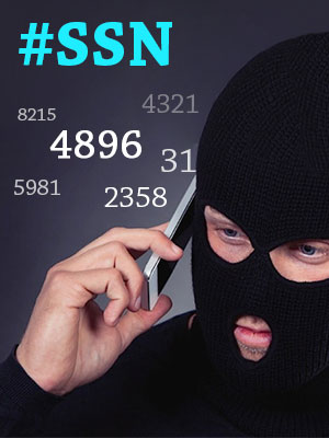 Spot a debt collector by asking the last 4 digits of your SSN