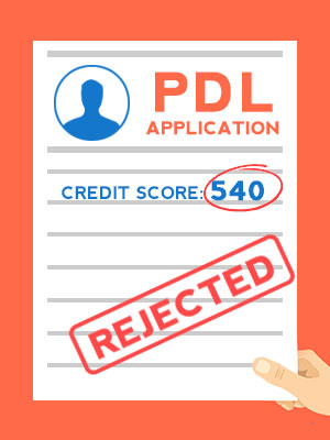 Boost your credit score if you want to take out a pdl from a lender