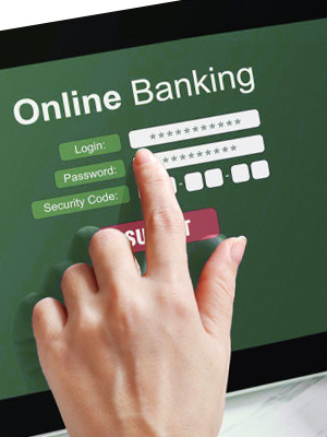 Bank online as much as you can