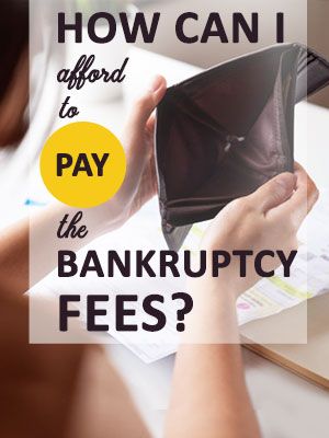 File Bankruptcy Without Paying Attorney Fees