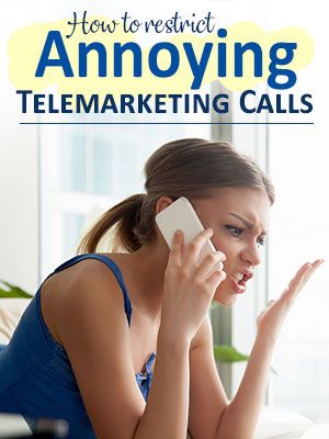Stop Annoying Telemarketers