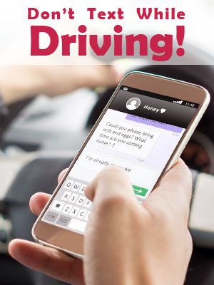 Don't Text & Drive in Florida to Avoid Hefty Fines
