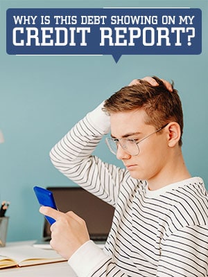 Debt collectors can not report to the credit reporting agency without notifying you