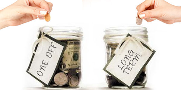 Budgeting - In what way you can meet one-off expenses 
