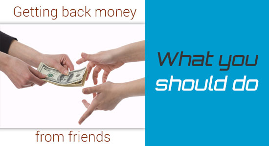 What should youths do to get back money from friends without a lawsuit?