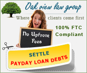 settle payday loans debts