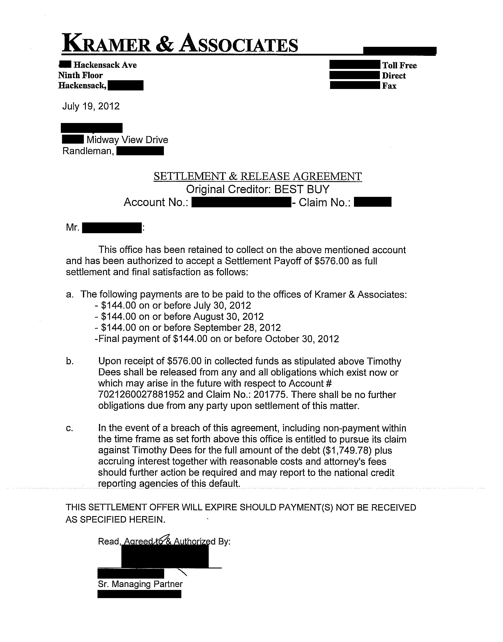 Client AD1 from NC saved $5,226
