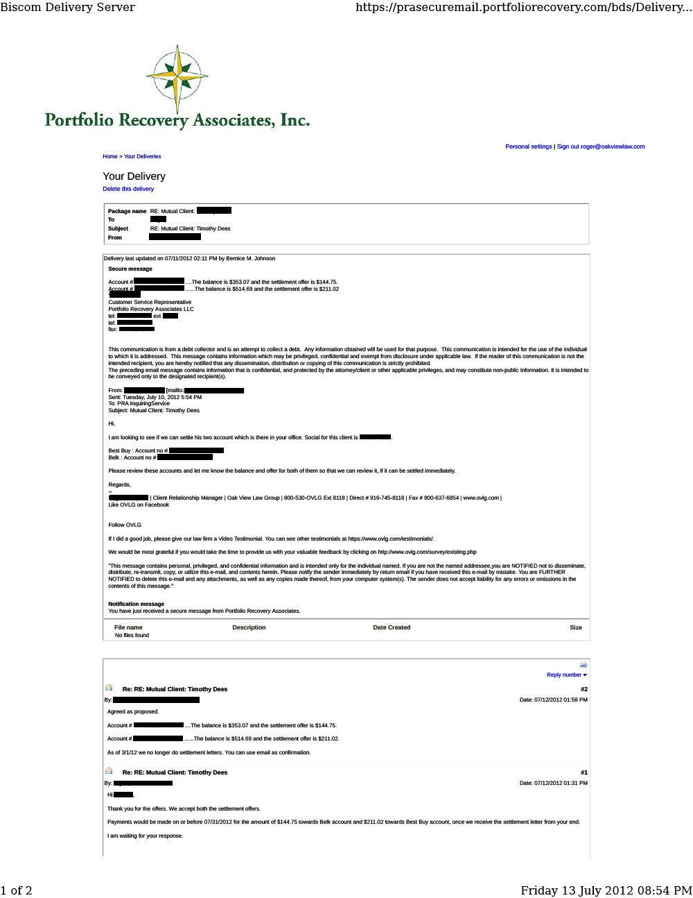 Client AD1 from NC saved $5,226