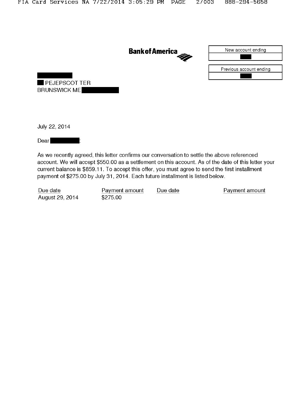 Client AD2 from ME saved $7,803