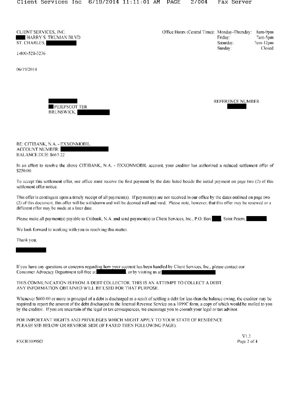 Client AD2 from ME saved $7,803