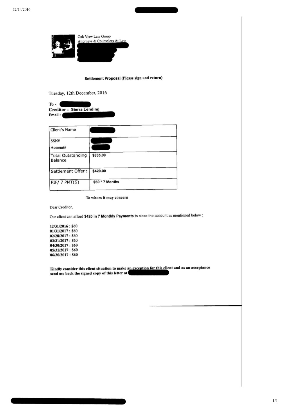 Client AD3 from CA saved $17,507