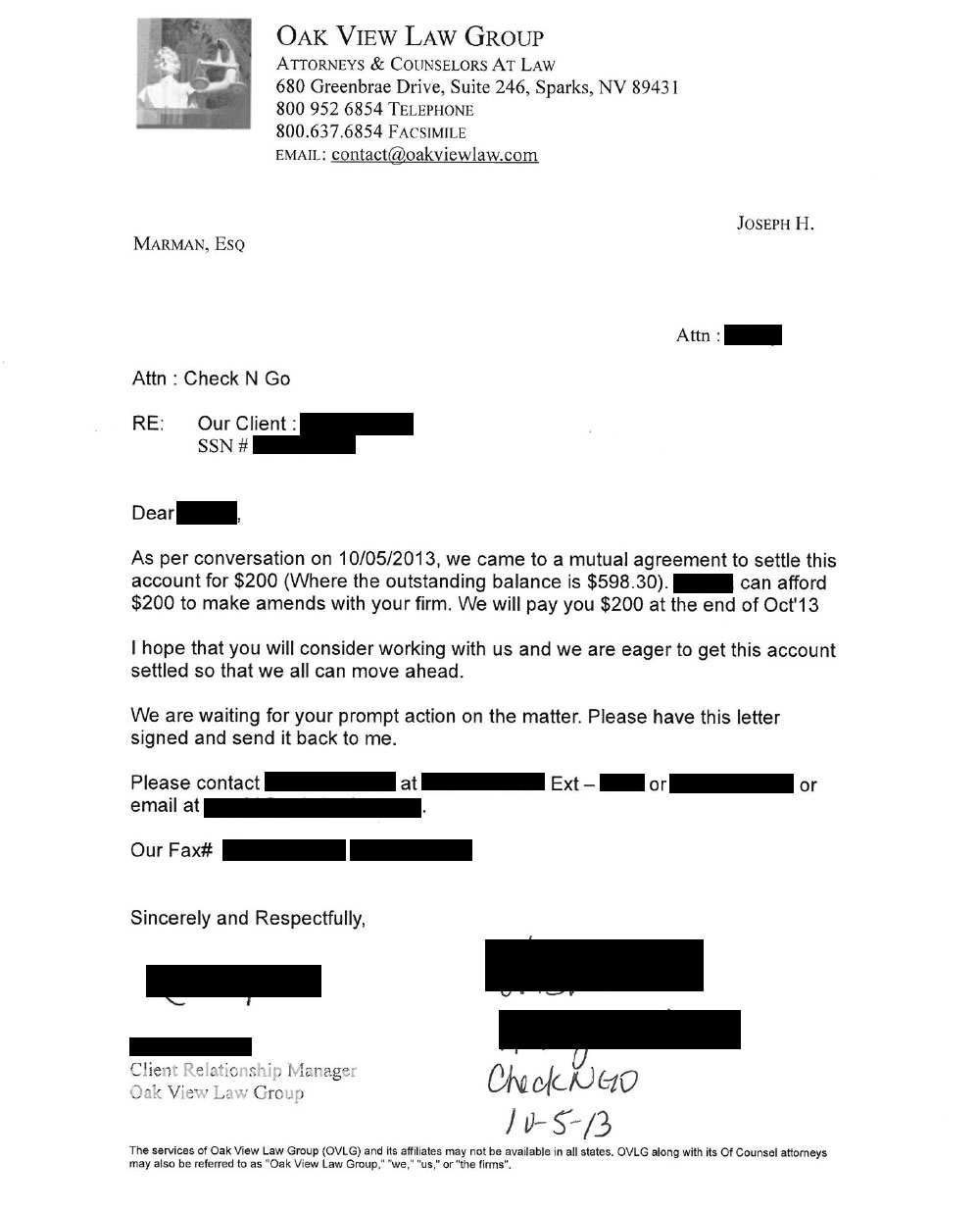 Client AE1 from OH saved $3,646