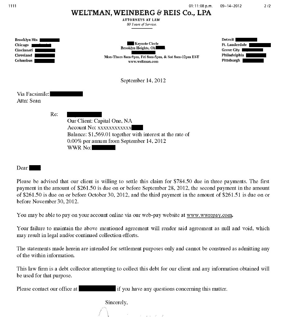 Client AG1 from OH saved $10,733