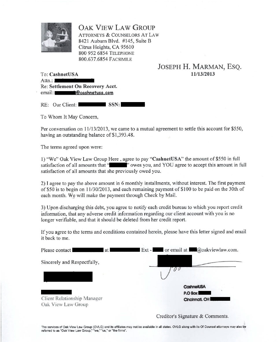 Client AR3 from VA saved $1,513