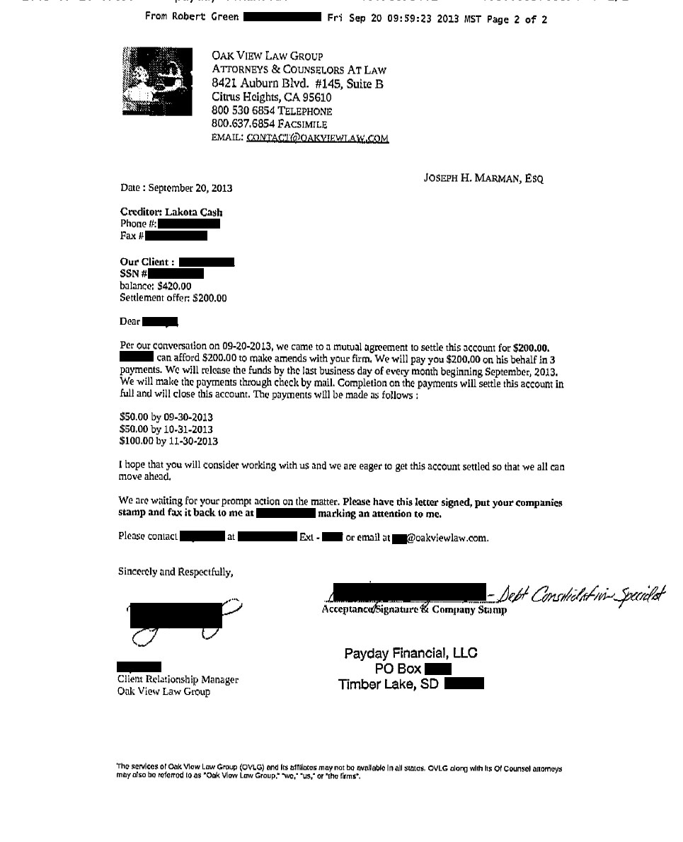 Client AR3 from VA saved $1,513