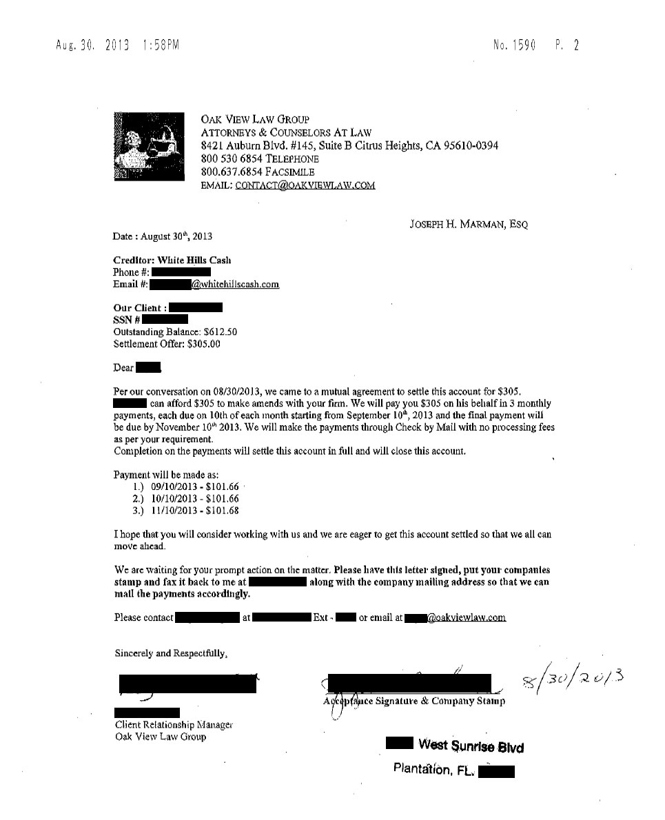 Client AR3 from VA saved $1,513