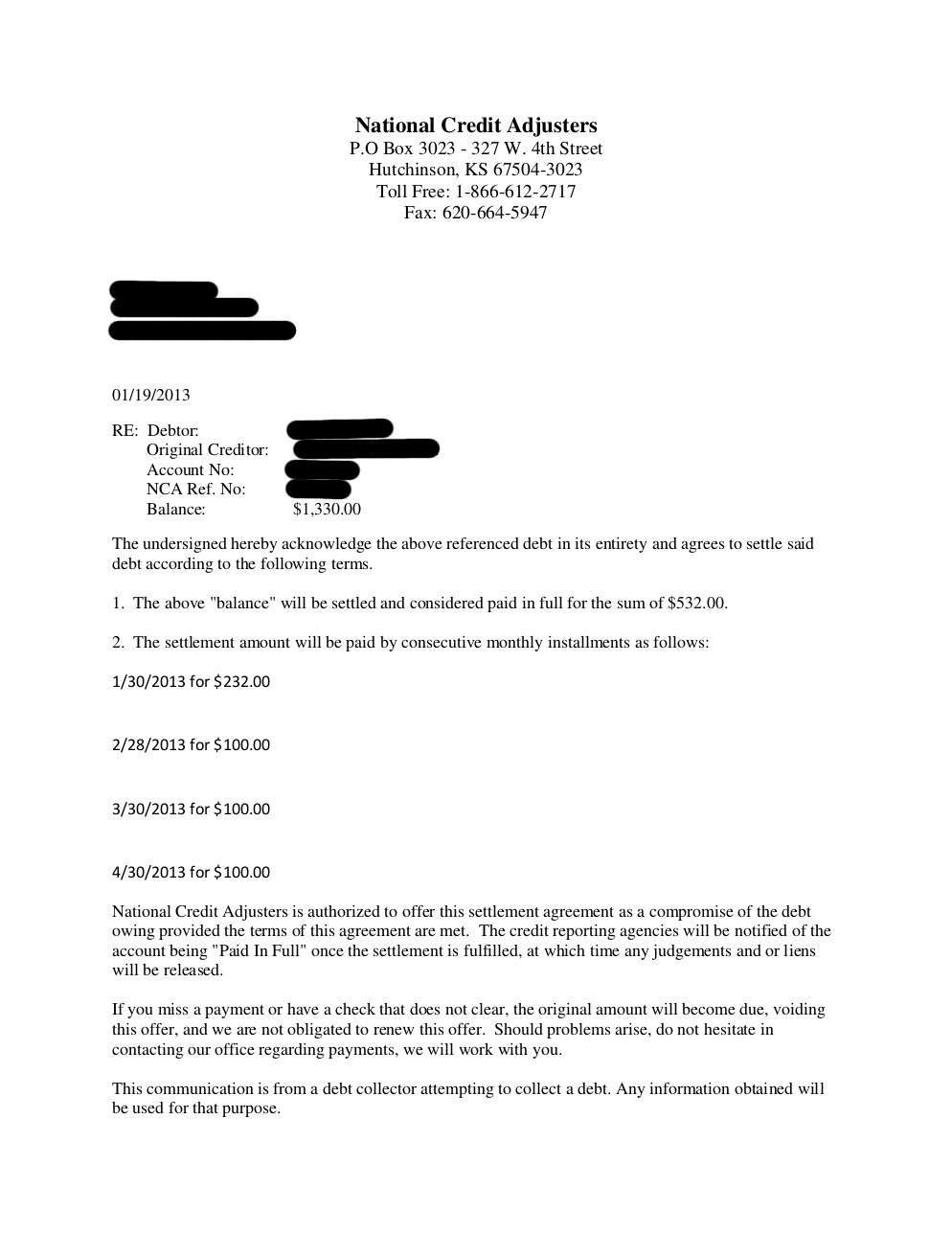 Client AS2 from TN saved $1,492
