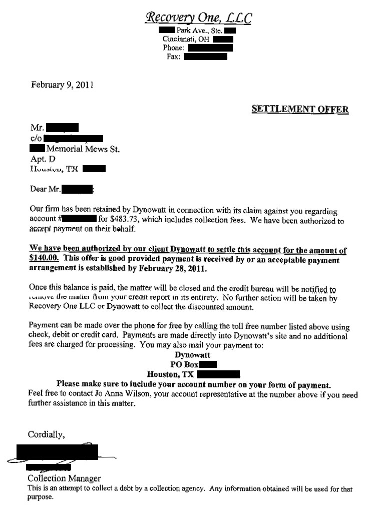 Client AV from TX saved $10,037