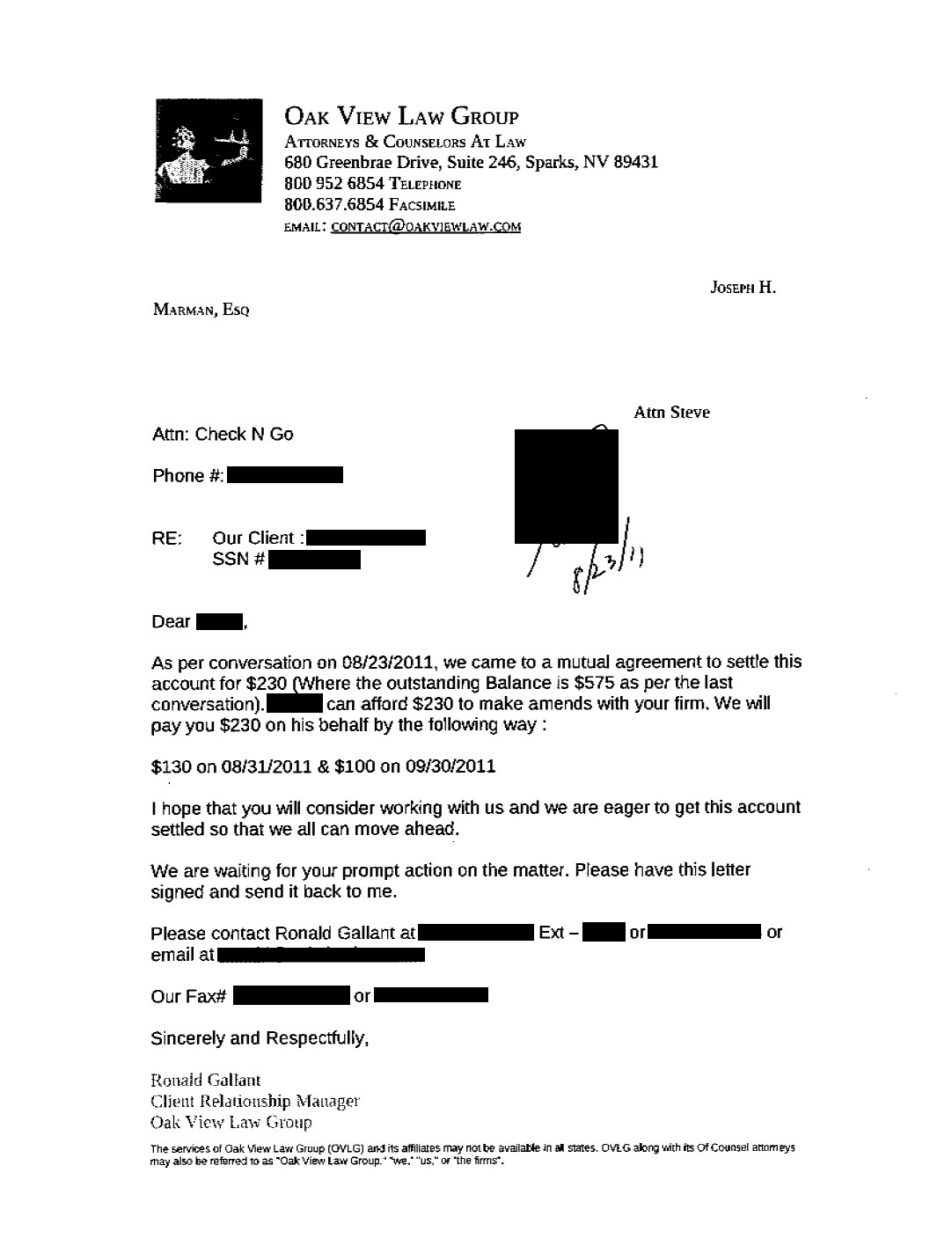 Client AW saved $2,351