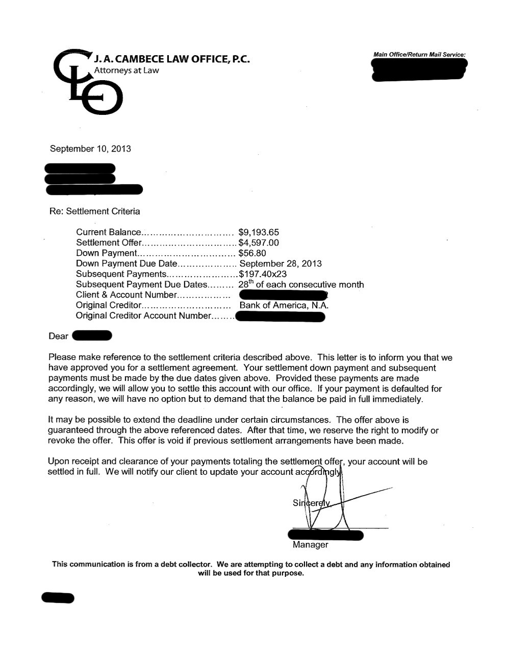 Client BB2 from LA saved $7,668