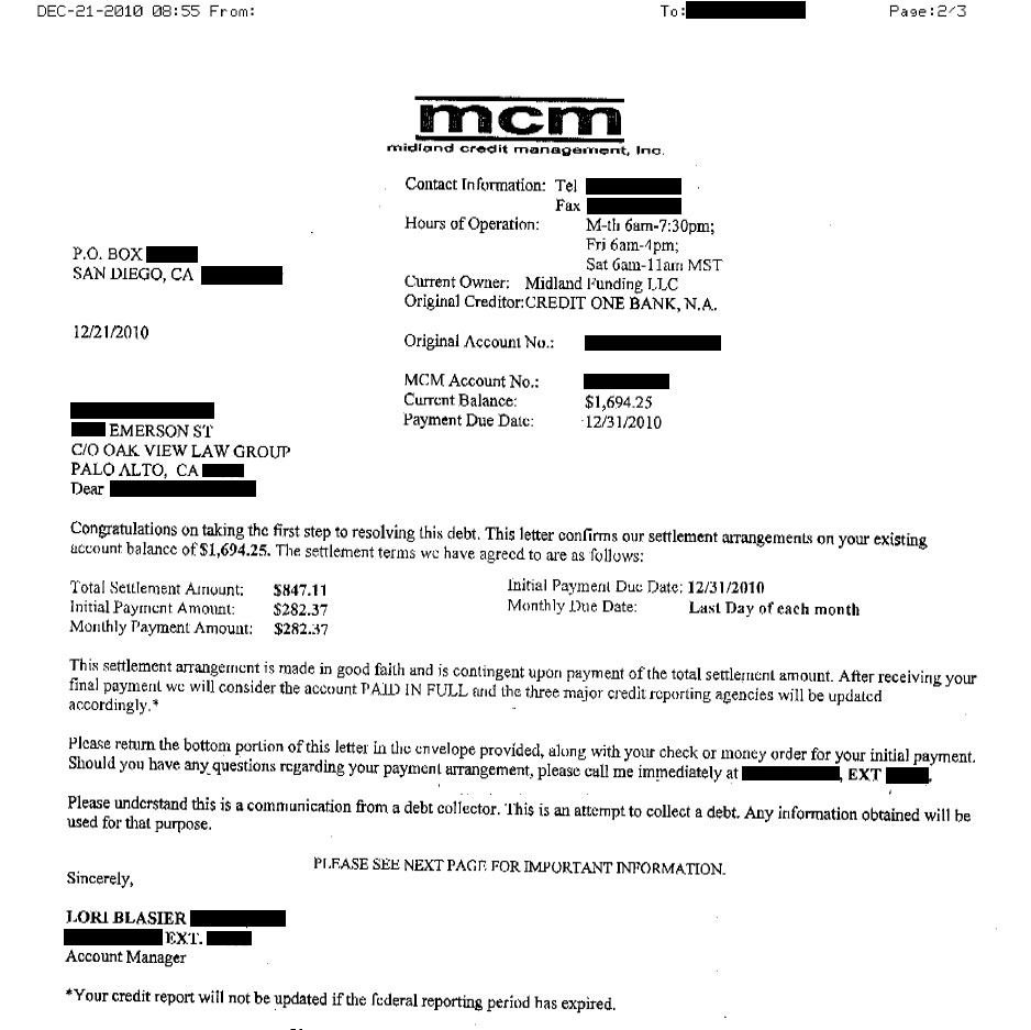 Client BH1 from SD saved $6,917