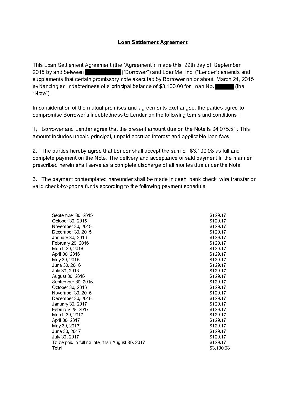 Client BW from MO saved $2,688