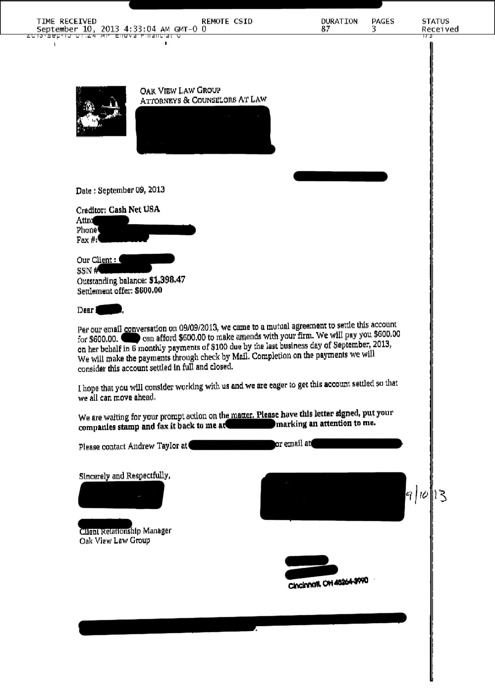 Client CC2 from IL saved $4,732