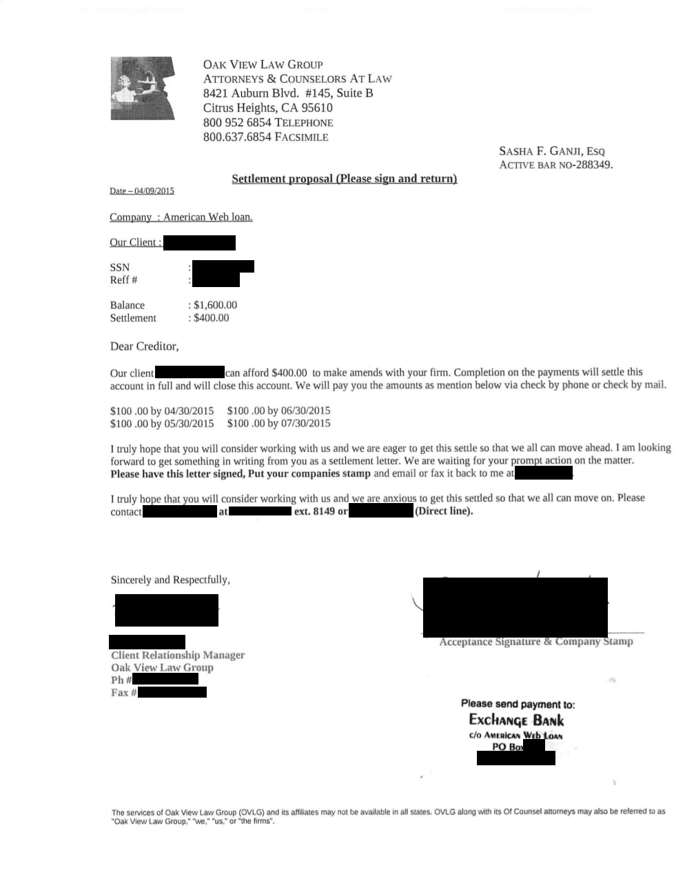 Client CJ from LA saved $4,388