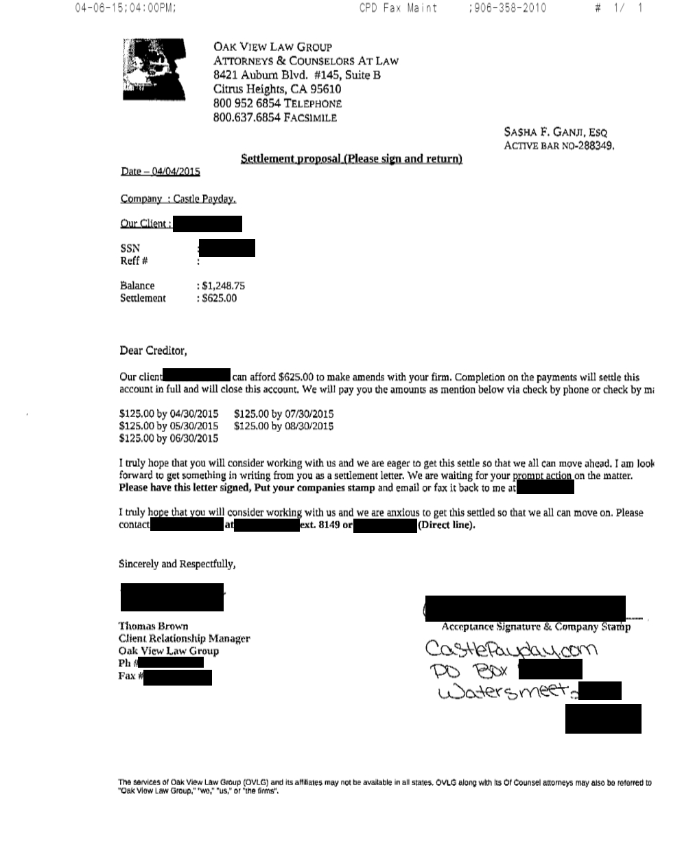 Client CJ from LA saved $4,388