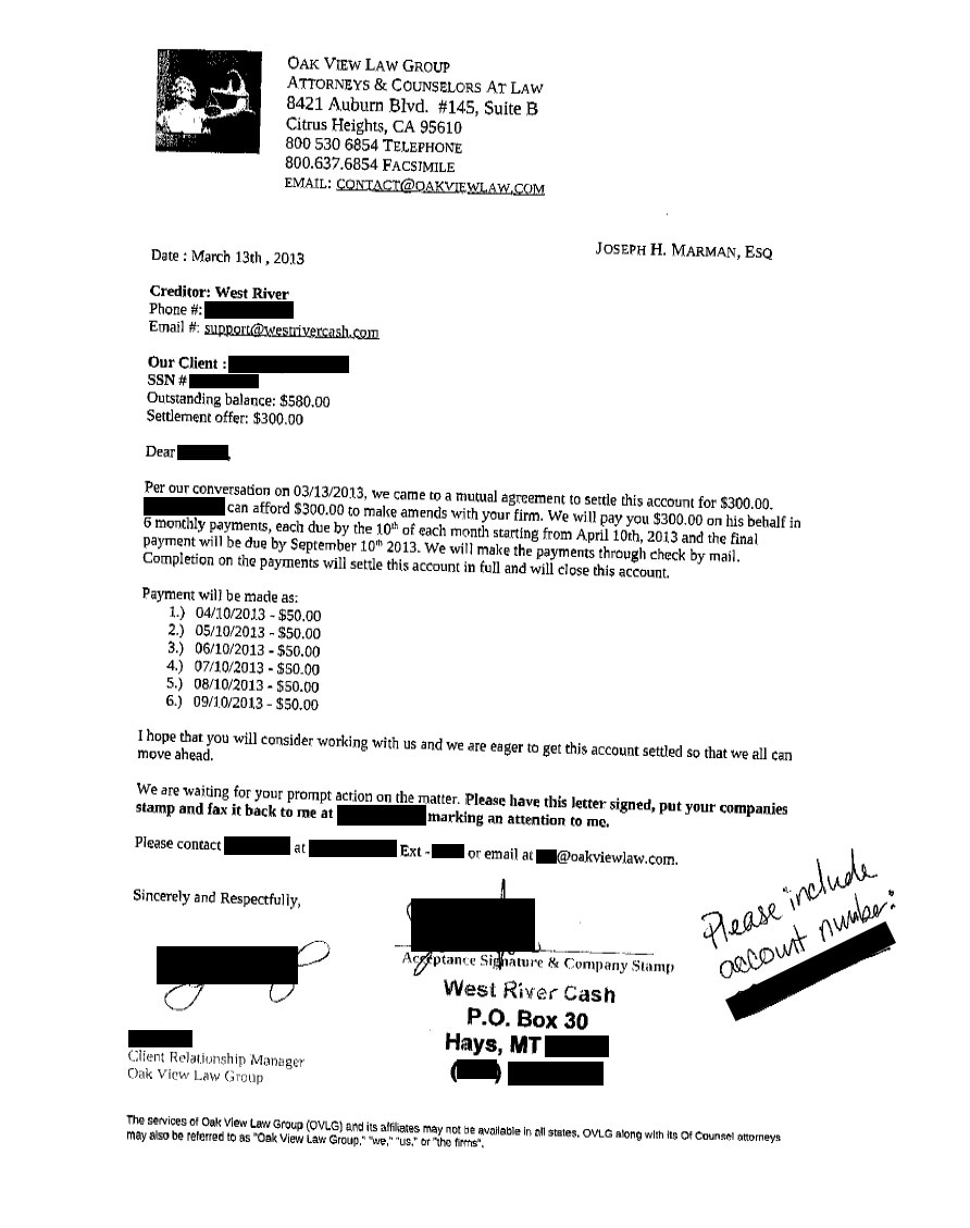 Client CL from FL saved $7,811